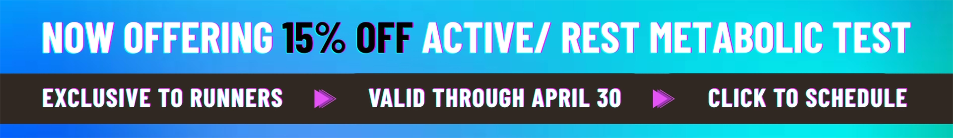 Metabolic Testing Banner